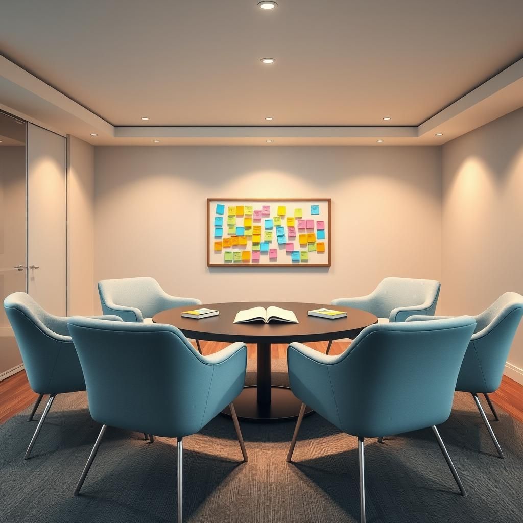 학부모와 선생님의 상담 모습