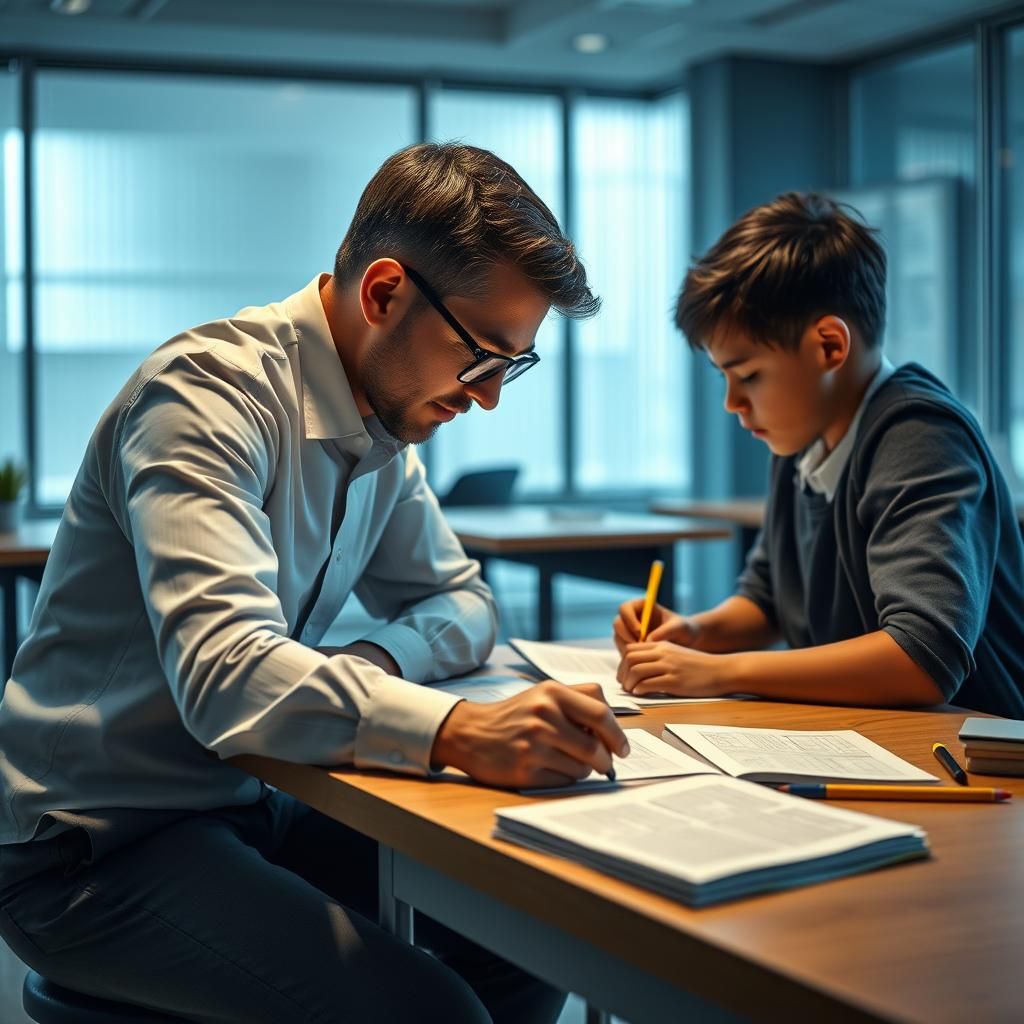 1:1 첨삭 수업 모습